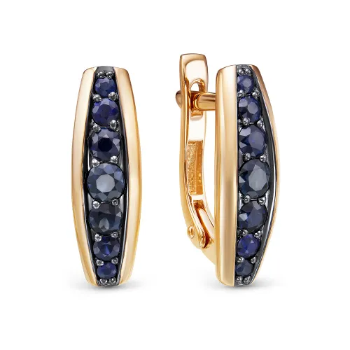 Серьги, Золото 585, 01-52-0005-02