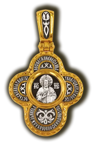 Подвеска крест, Серебро 925, 08342