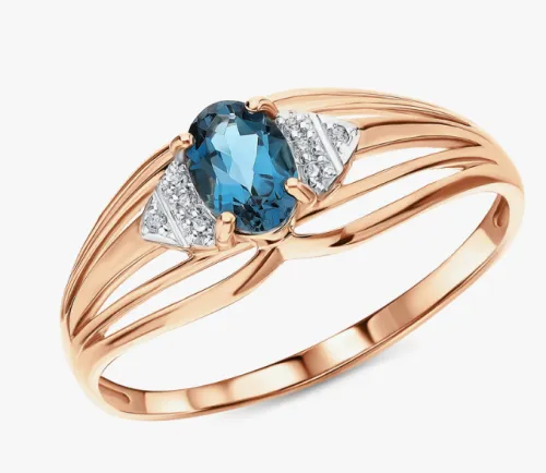 Кольцо Золото 585, 169008 1 2 1