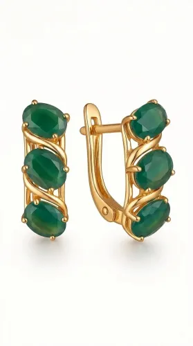 Серьги, Золото 585, 2005204ХП