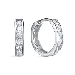 Детские серьги,  Золото 585, Фианит б1203639