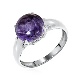 Кольцо Серебро 925, Чароит 1340461263