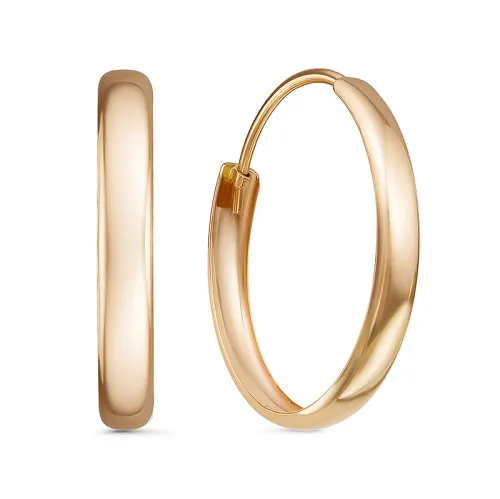 Конго/серьги-кольца,  Золото 585 , 520105/20