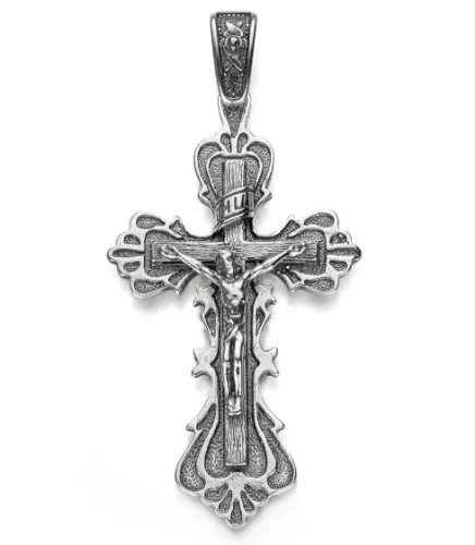 Подвеска крест, Серебро 925, 96