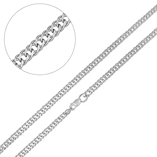 Цепочка Серебро 925, плетение Ромб, РД 06