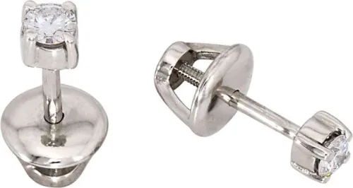 Серьги пусеты-гвоздики, Золото 585, 130421ю