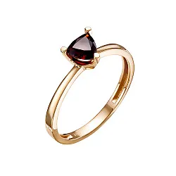 Кольцо Золото 585, Гранат К120-7064Гр Кольцо Золото 585, Гранат К120-7064Гр