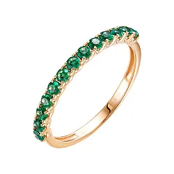 Кольцо Золото 585, Изумруд К110-7433ГТИ Кольцо Золото 585, Изумруд К110-7433ГТИ