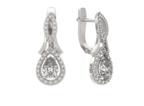 Серьги, Серебро 925, 1056742-01110