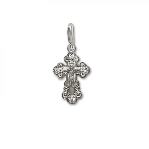 Подвеска крест, Серебро 925, 23-515р