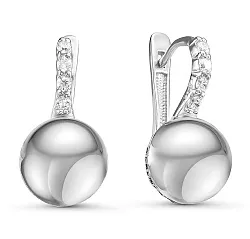 Серьги, Серебро 925, Фианит с125927