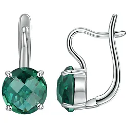 Серьги, Серебро 925, Фианит LLE 513-16 Серьги, Серебро 925, Фианит LLE 513-16