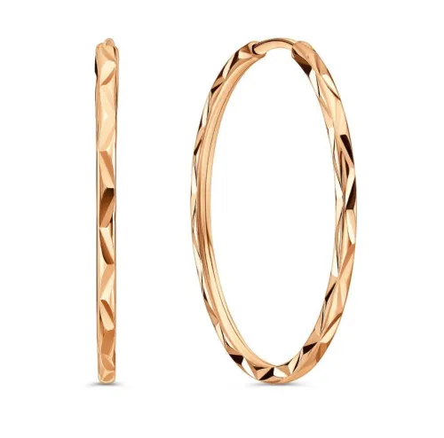 Конго/серьги-кольца,  Серебро 925 , с722ап