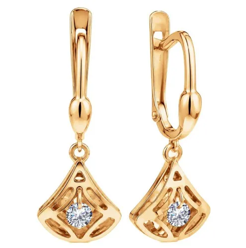 Серьги, Золото 585, Т10262К099