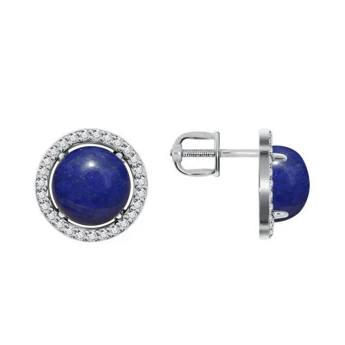 Серьги пусеты-гвоздики, Серебро 925, 2340472055