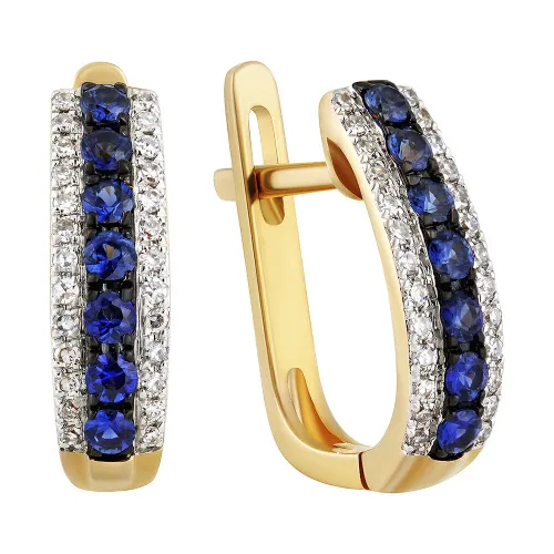 Серьги, Золото 585, 65-41E00836-S0DDSA Серьги, Золото 585, 65-41E00836-S0DDSA