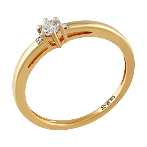 Кольцо Золото 585, 36-41R01253-X1DD