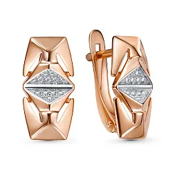 Серьги, Золото 585, Фианит 2733707 1 1 1