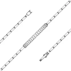 Браслет фантазийный Золото 585 
 , Бриллиант Бр212-7375-17