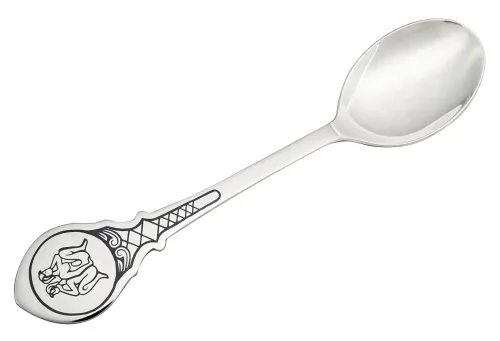 40010371Б05 ложка чайная "Близнецы",  Серебро 925 40010371Б05 ложка чайная "Близнецы",  Серебро 925