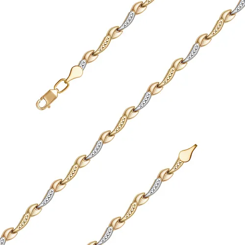 Браслет фантазийный Золото 585 
 ТАБ 83