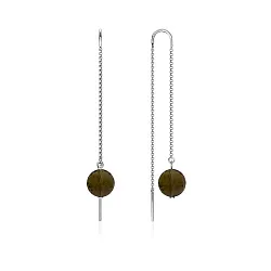 Серьги, Серебро 925, Топаз 2340100712-1