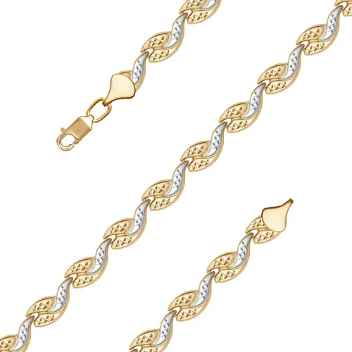 Браслет фантазийный Золото 585 
 ТАБ 23