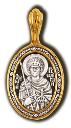 Иконка нательная,  Серебро 925 08387 Иконка нательная,  Серебро 925 08387