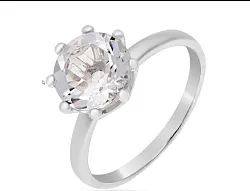 Кольцо Серебро 925, Хрусталь горный 656292