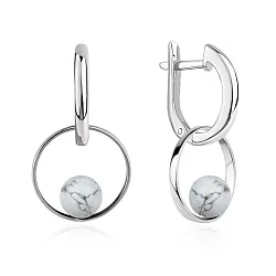 Серьги, Серебро 925, Прочие вставки 2340К05511