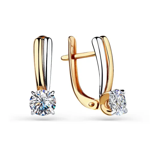 Серьги, Золото 585, 002-0503-0001-011