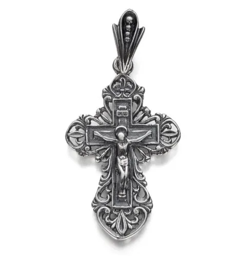Подвеска крест, Серебро 925, 55