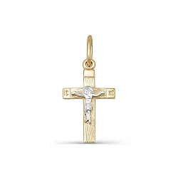 Подвеска крест, Золото 585 080150