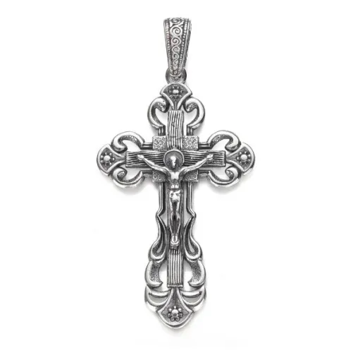 Подвеска крест, Серебро 925, 49