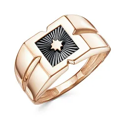 Кольцо мужское (печатка). Золото 585 П1696510 1 2