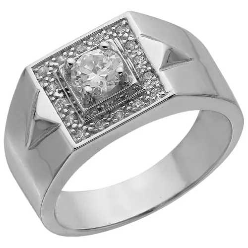 Кольцо мужское (печатка). Серебро 925, LLR 179