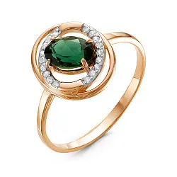 Кольцо Золото 585, Кварц 1325608 1 11 1