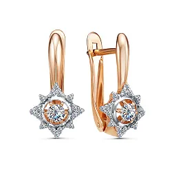 Серьги, Золото 585, Фианит 2533407 1 1 1 Серьги, Золото 585, Фианит 2533407 1 1 1