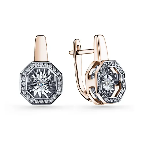 Серьги, Золото 585, 02-11-5628-31-00