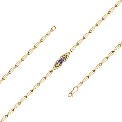 Браслет фантазийный Золото 585 
 , Рубин Бр112-5006-17Рс