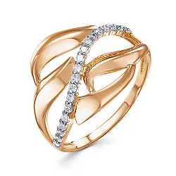 Кольцо Золото 585, Фианит 1436007 1 1 1