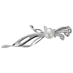  Брошь Серебро 925, Жемчуг PCH 219B