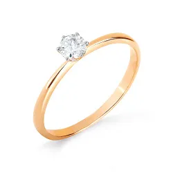 Кольцо Золото 585, Фианит Т142017111 Кольцо Золото 585, Фианит Т142017111