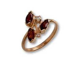 Кольцо Золото 585, Прочие вставки 1201116677 Кольцо Золото 585, Прочие вставки 1201116677