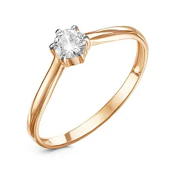Кольцо Золото 585, Фианит 1392507 1 1 1 Кольцо Золото 585, Фианит 1392507 1 1 1