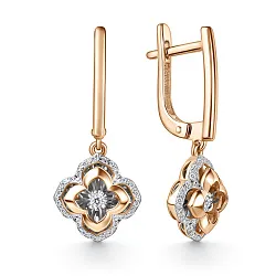 Серьги, Золото 585, Бриллиант 02-11-51205-31-00-1 Серьги, Золото 585, Бриллиант 02-11-51205-31-00-1