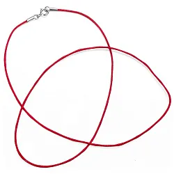 Цепочка Серебро 925, плетение , хлопок красный FAL 50/1CR