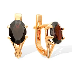 Серьги, Золото 585, Гранат С120-1732Гр Серьги, Золото 585, Гранат С120-1732Гр