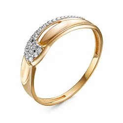 Кольцо Золото 585, Фианит 118299 Кольцо Золото 585, Фианит 118299