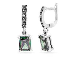 Серьги, Серебро 925, Кварц 642260